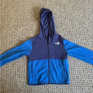 The North Face Kids Hoodie in Blue and Purple